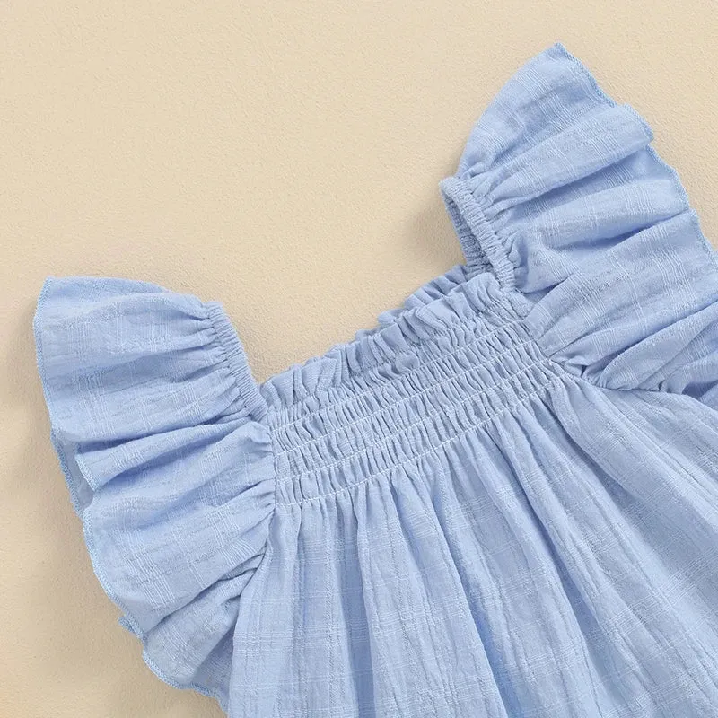 0-3Y Cute Baby Girls Summer Outfits Set
