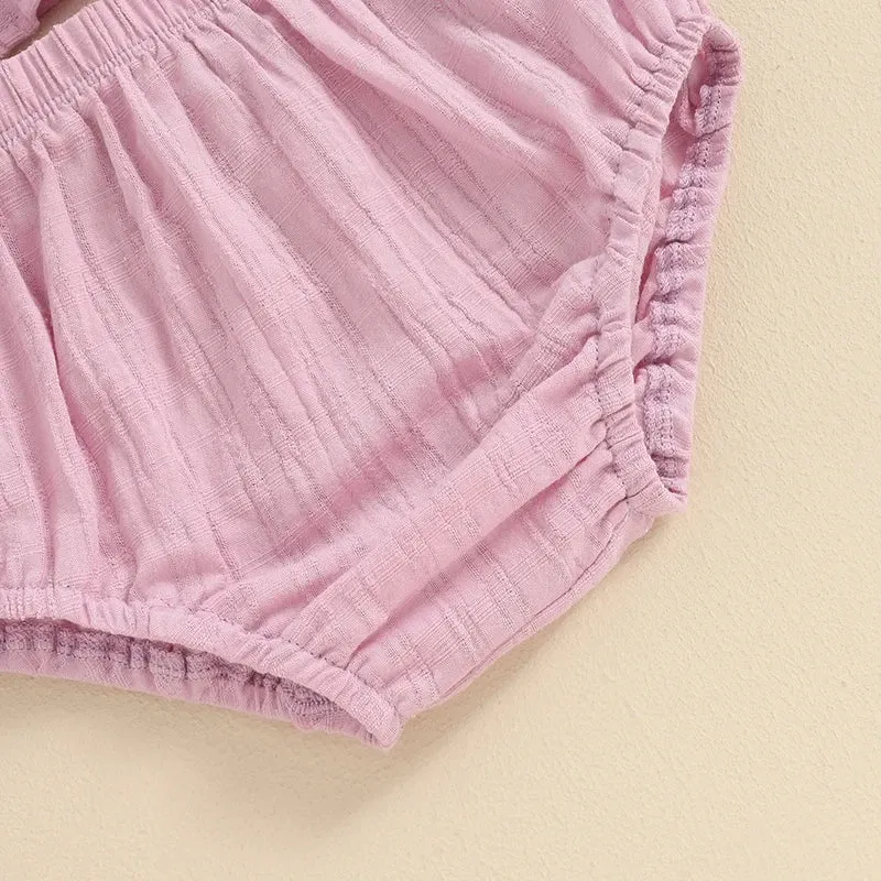 0-3Y Cute Baby Girls Summer Outfits Set