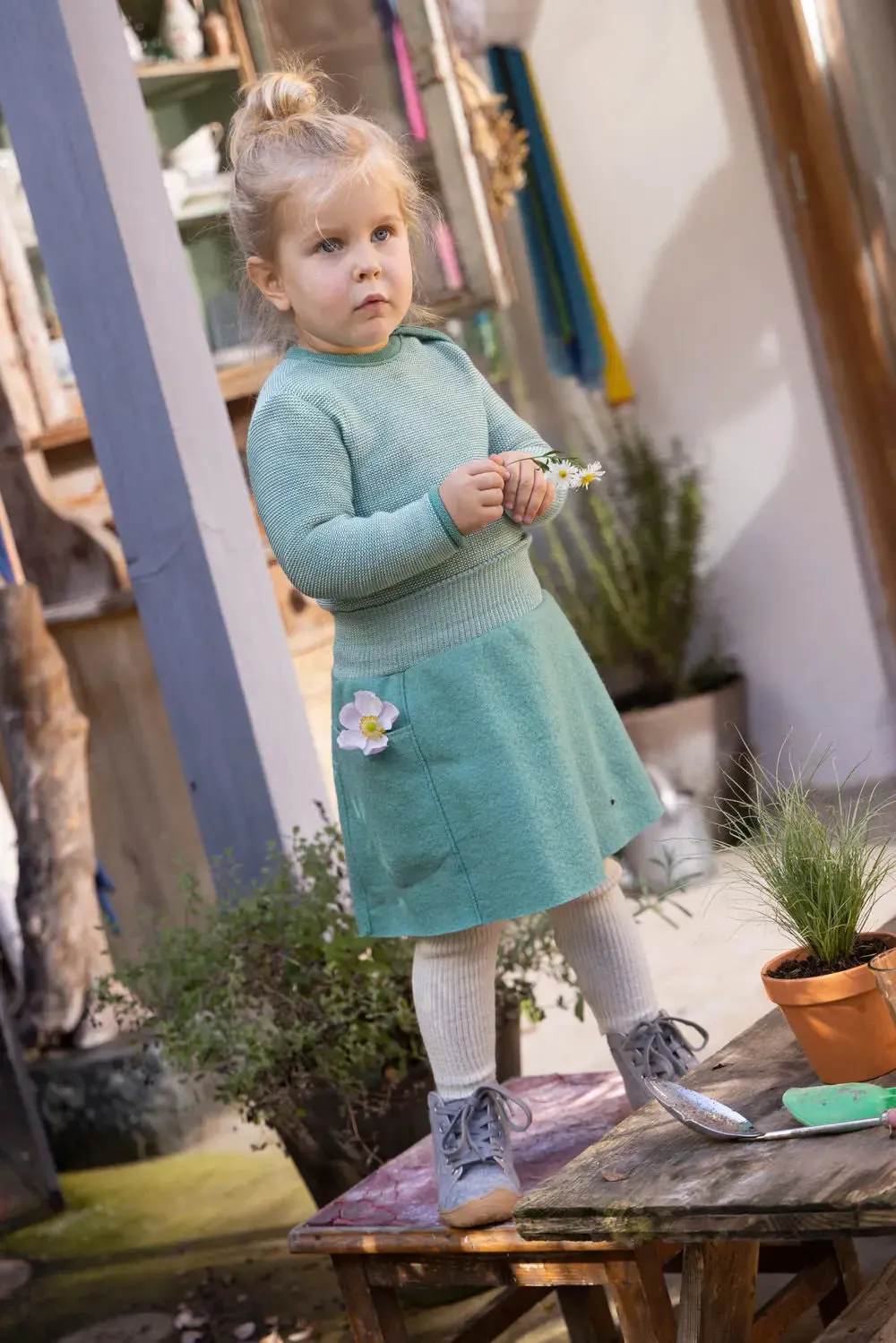 Baby/Toddler Knitted Merino Wool Sweater