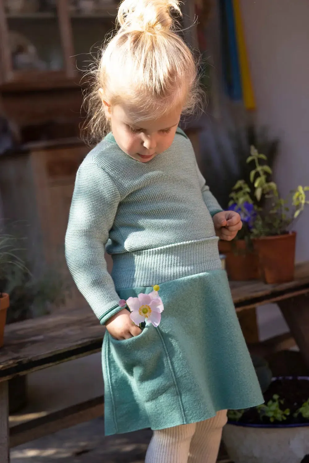 Baby/Toddler Knitted Merino Wool Sweater