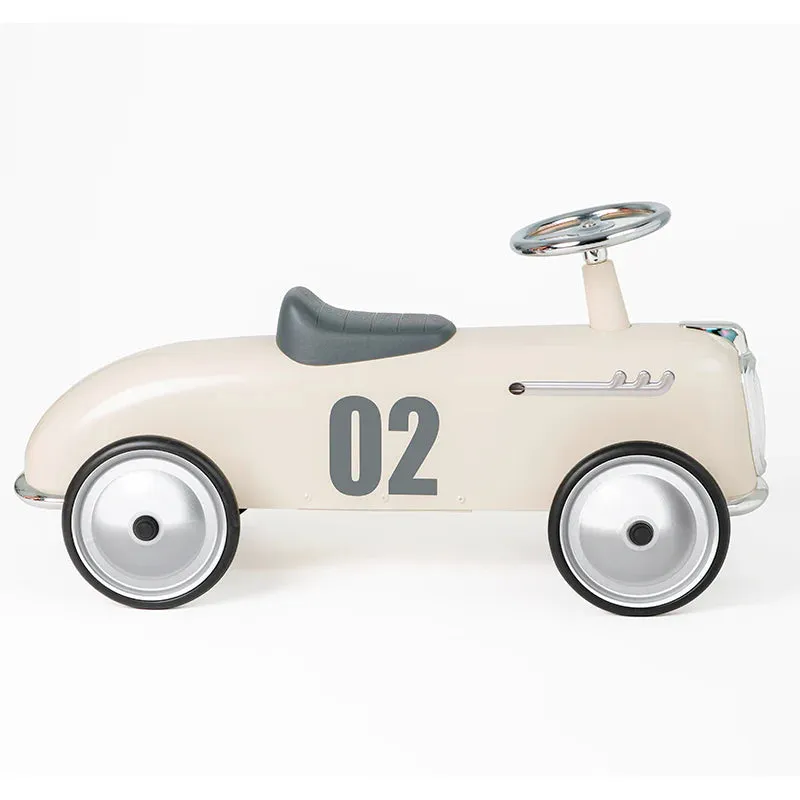 Baghera Ride-On Roadster Ivory White