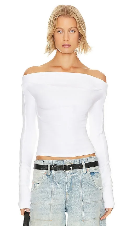 Free People x We The Free Gigi Long Sleeve in Ivory