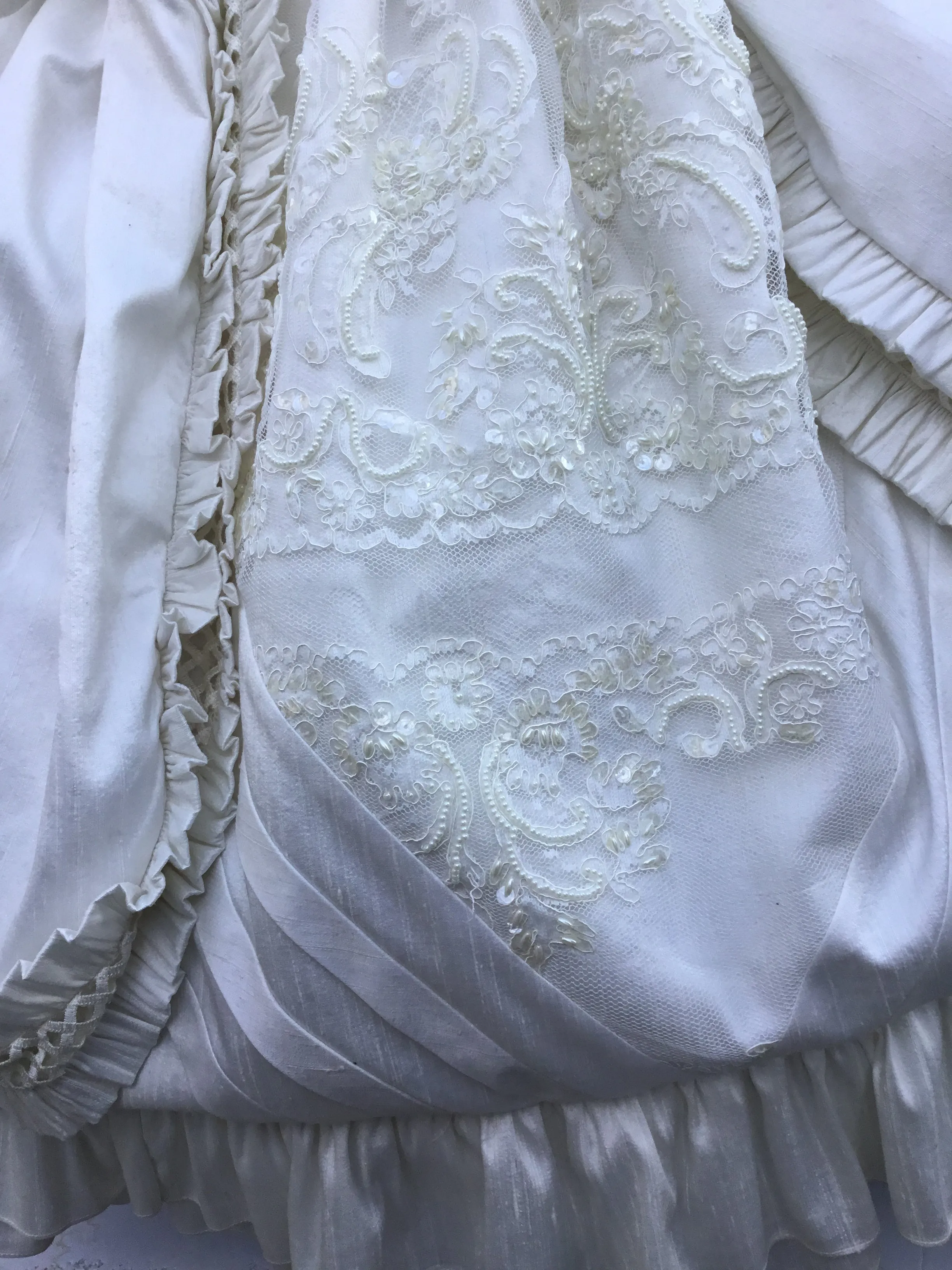 Heirloom Silk Baptism Gown unisex - Renato