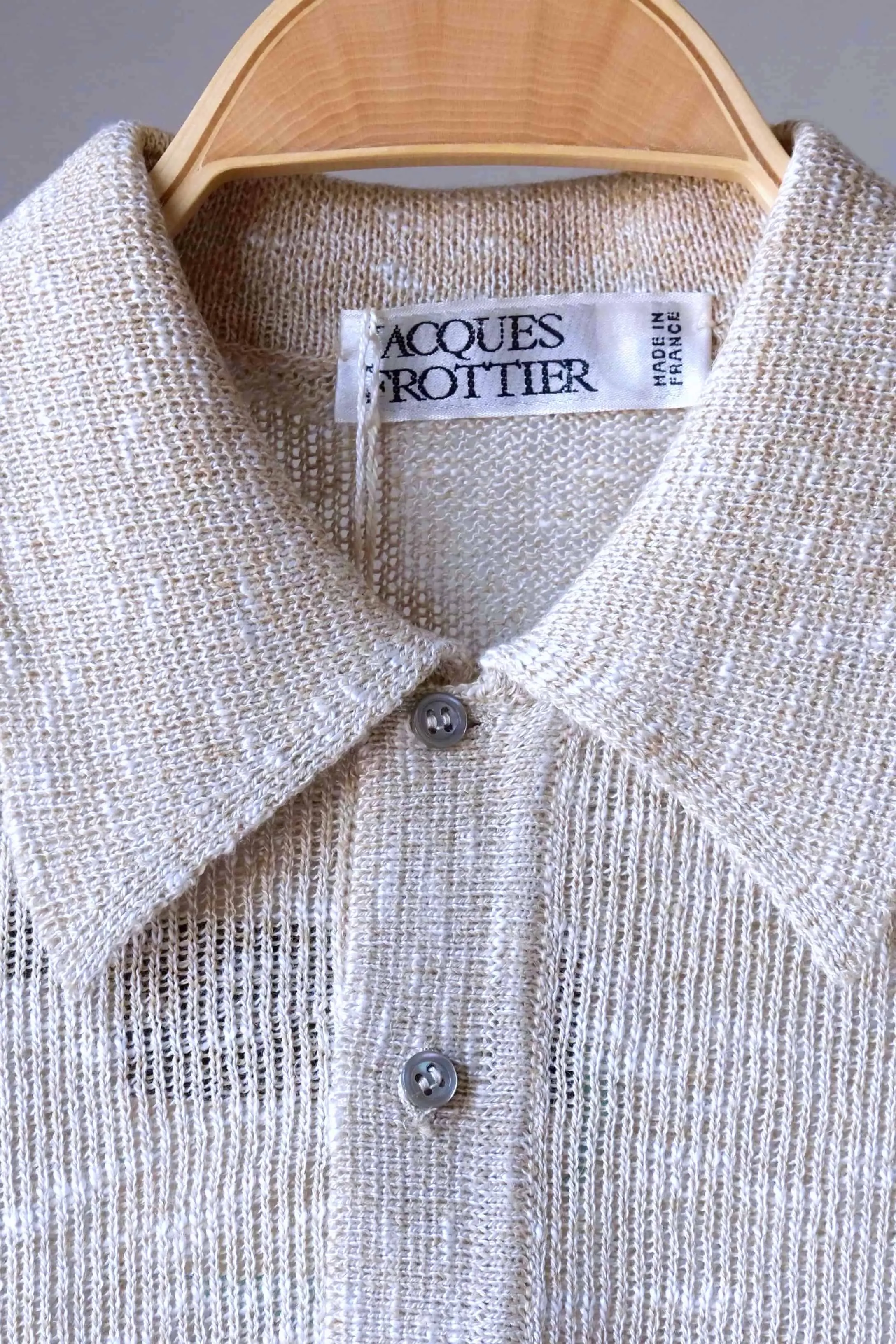 JACQUES FROTTIER 70s Knit Top