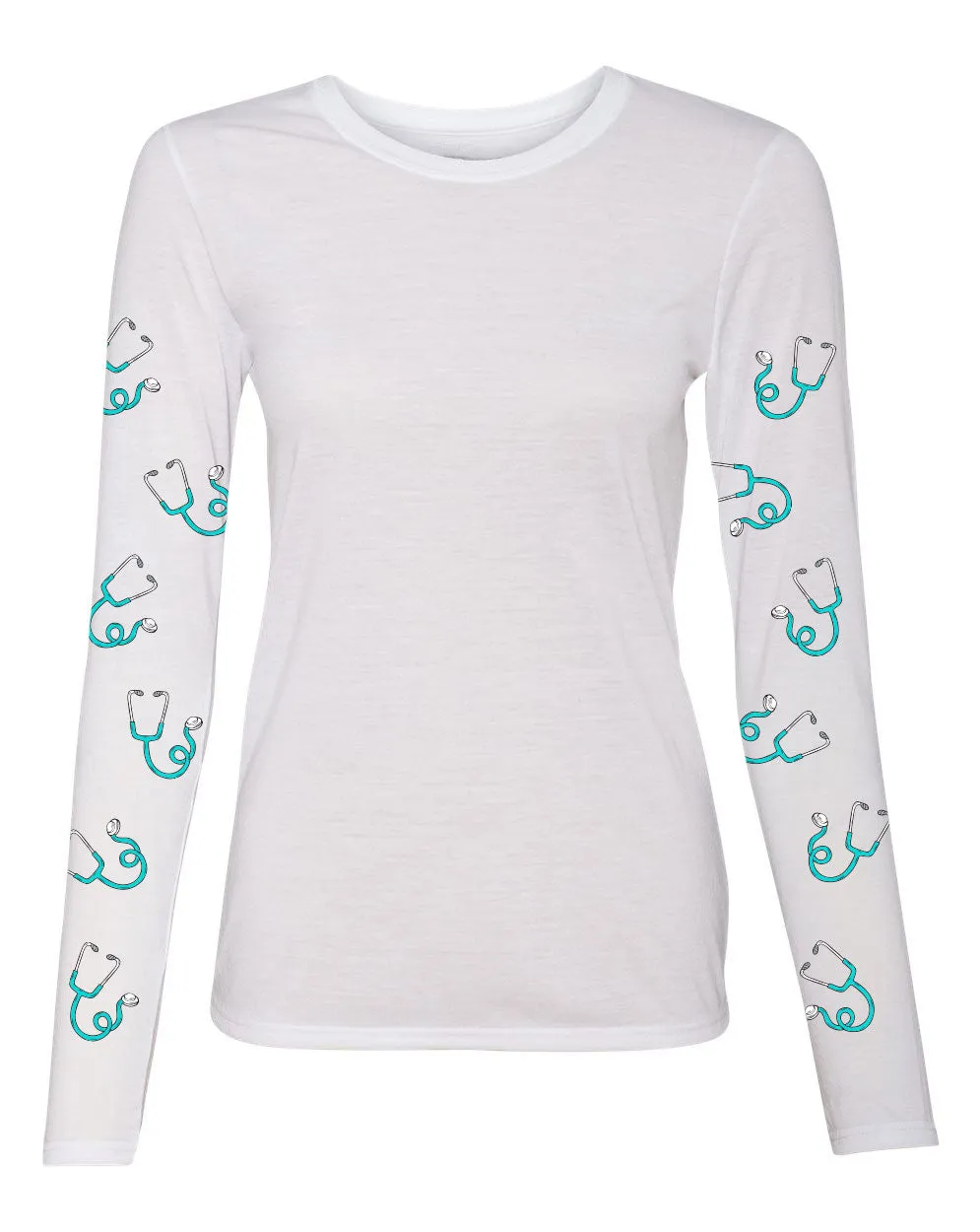 Long Sleeve Performance Shirt (stethoscope edition)