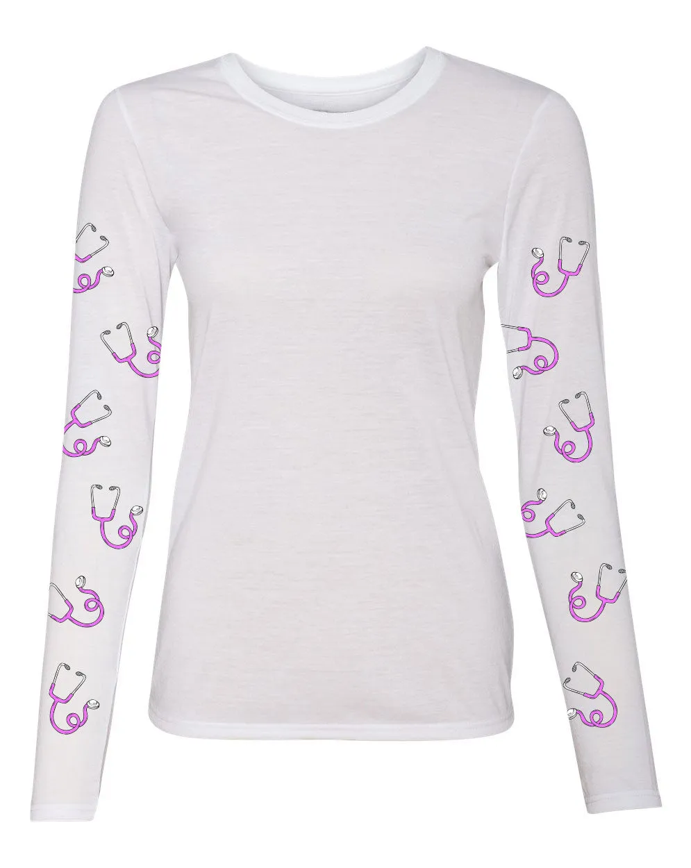 Long Sleeve Performance Shirt (stethoscope edition)