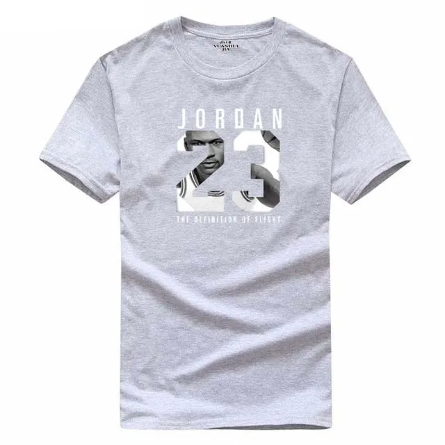 New brand Hot Sale New Tee Jordan 23 Print Men Swag T-Shirt