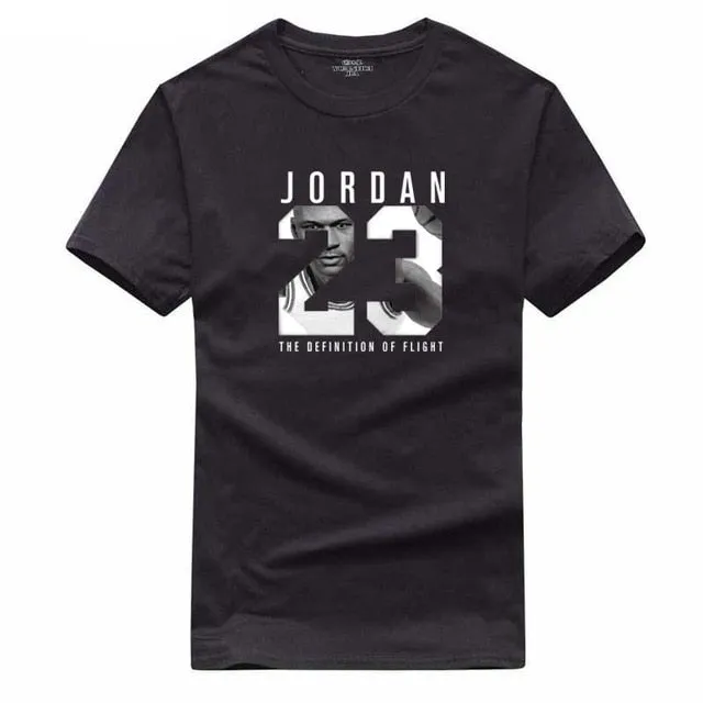 New brand Hot Sale New Tee Jordan 23 Print Men Swag T-Shirt