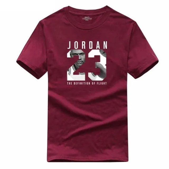 New brand Hot Sale New Tee Jordan 23 Print Men Swag T-Shirt