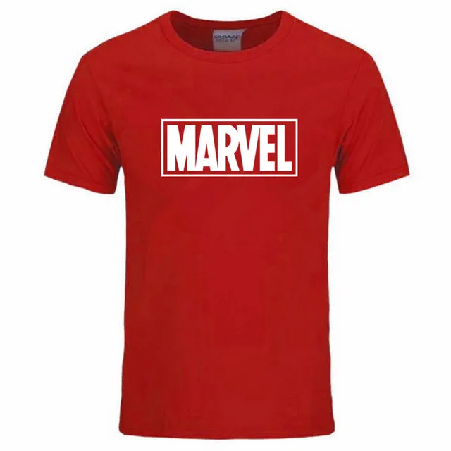 New Fashion Marvel Short Sleeve T-shirt