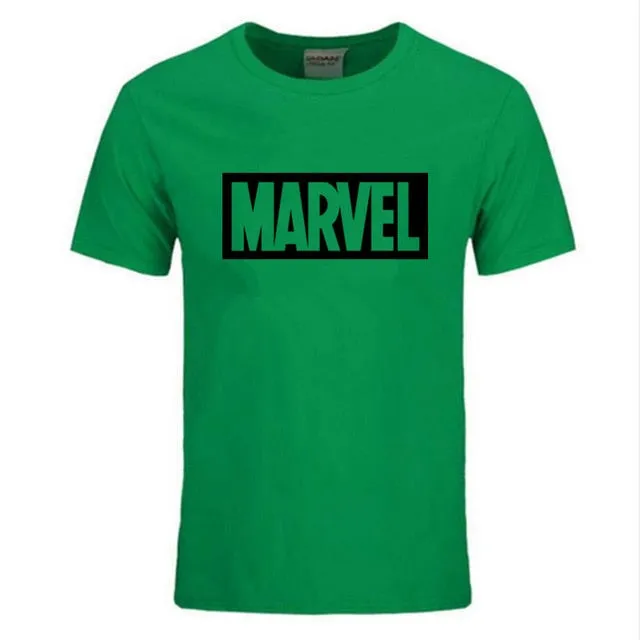 New Fashion Marvel Short Sleeve T-shirt