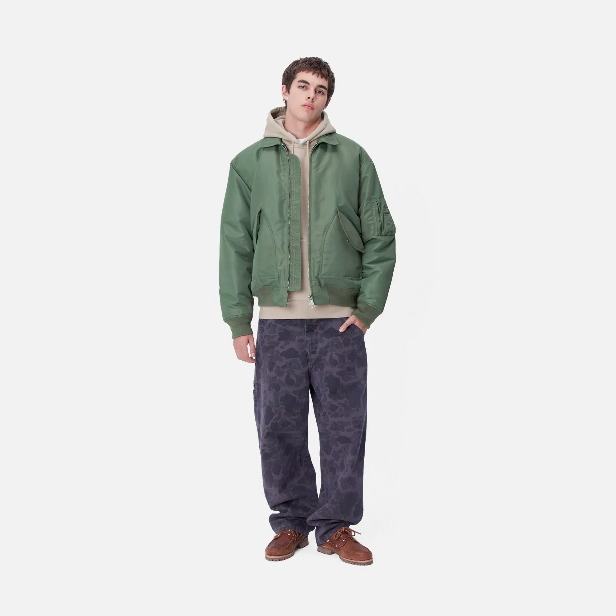 Olten Bomber | Duck Green / Turmeric