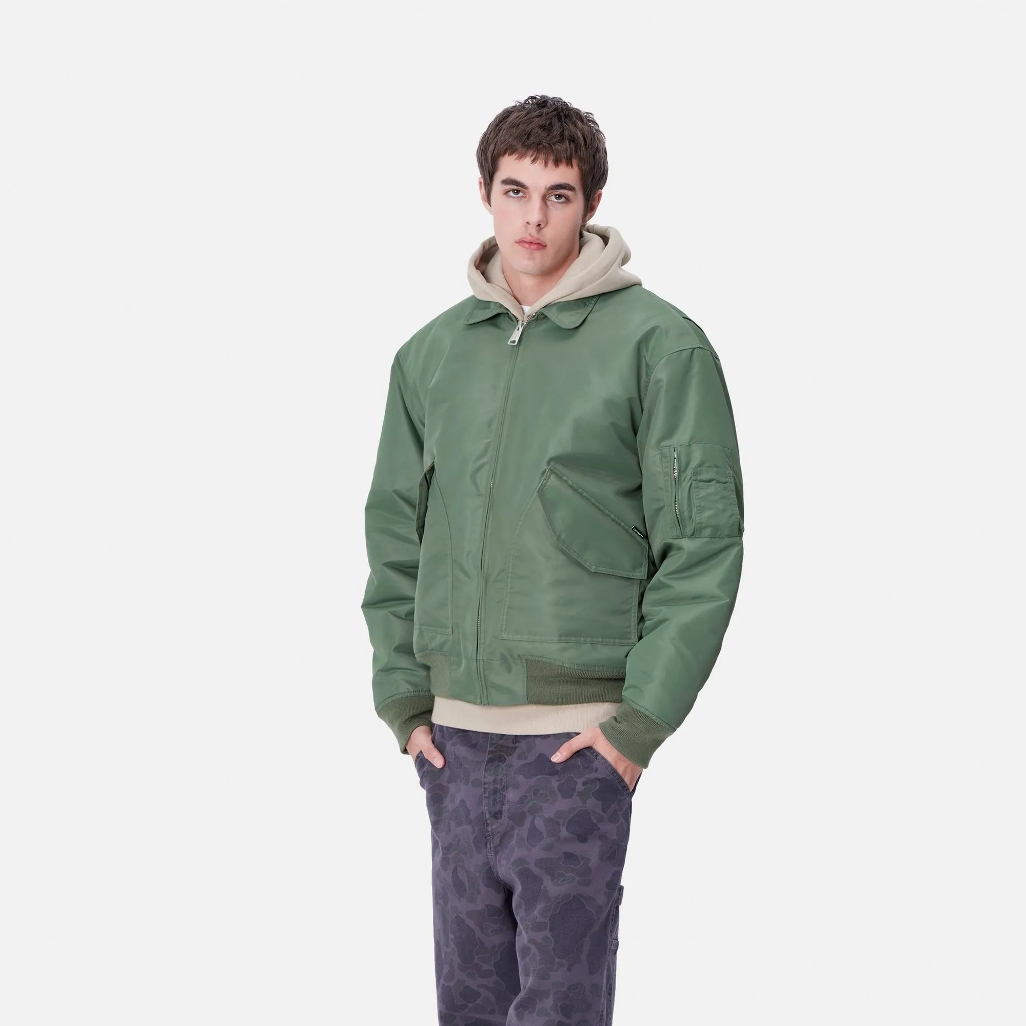 Olten Bomber | Duck Green / Turmeric