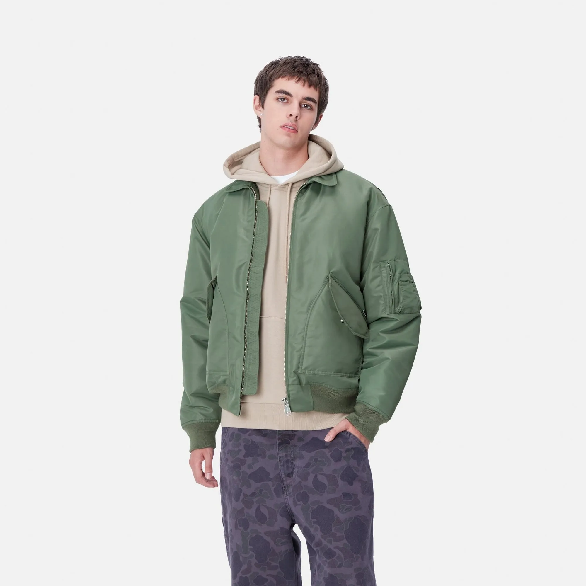 Olten Bomber | Duck Green / Turmeric