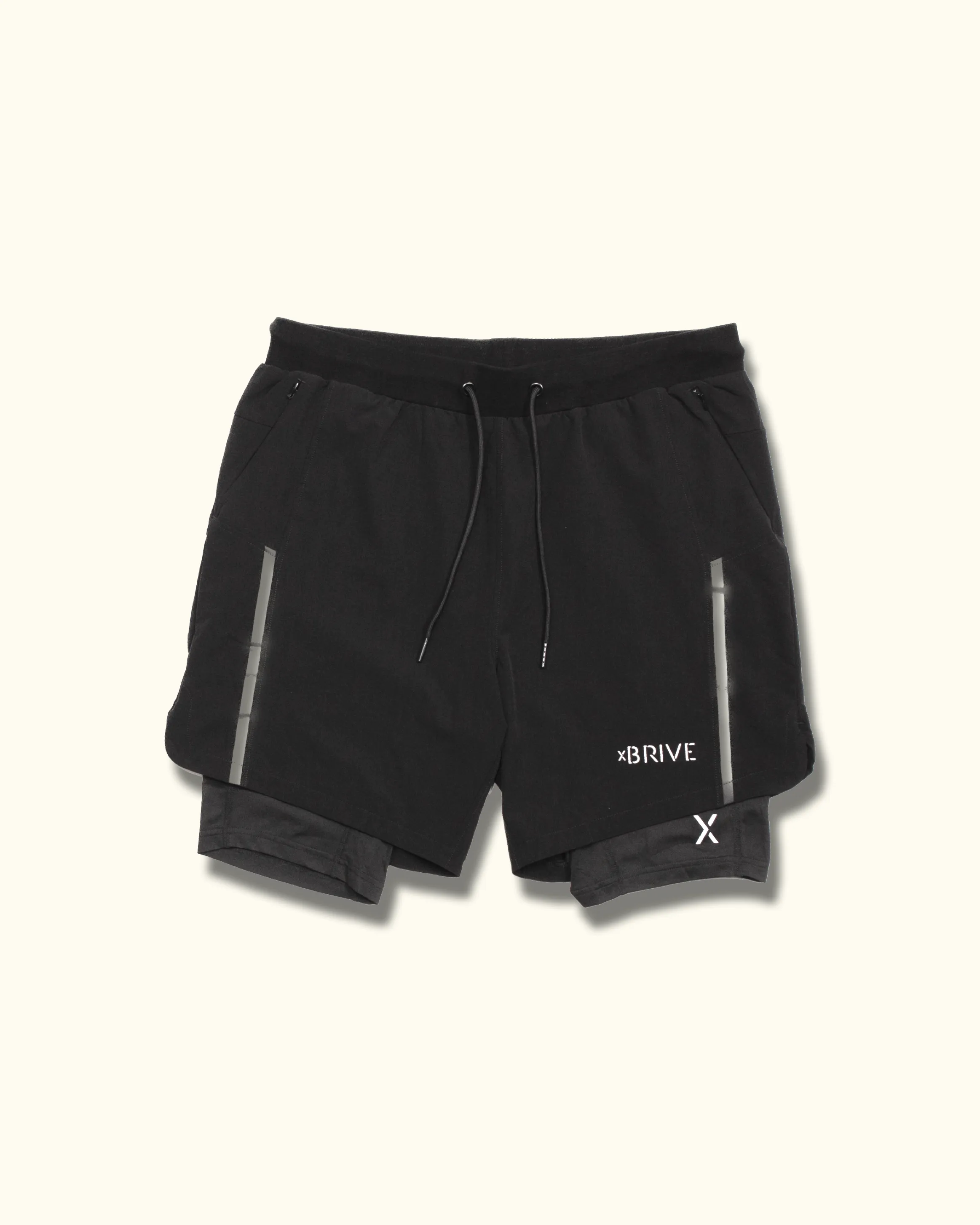 Performance 2-In-1 Shorts - Black