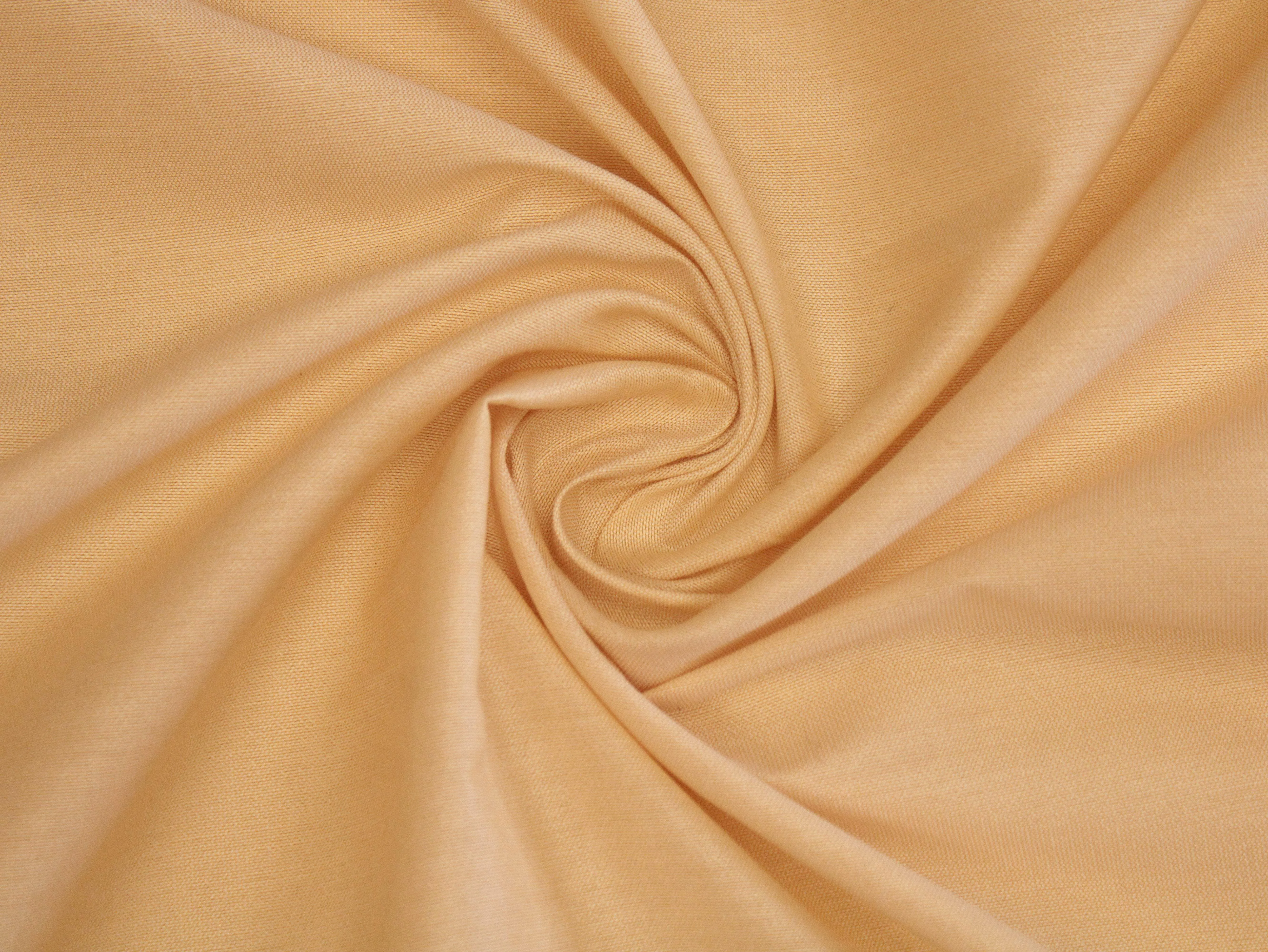 Plain Cotton Silk Fabric - Beige