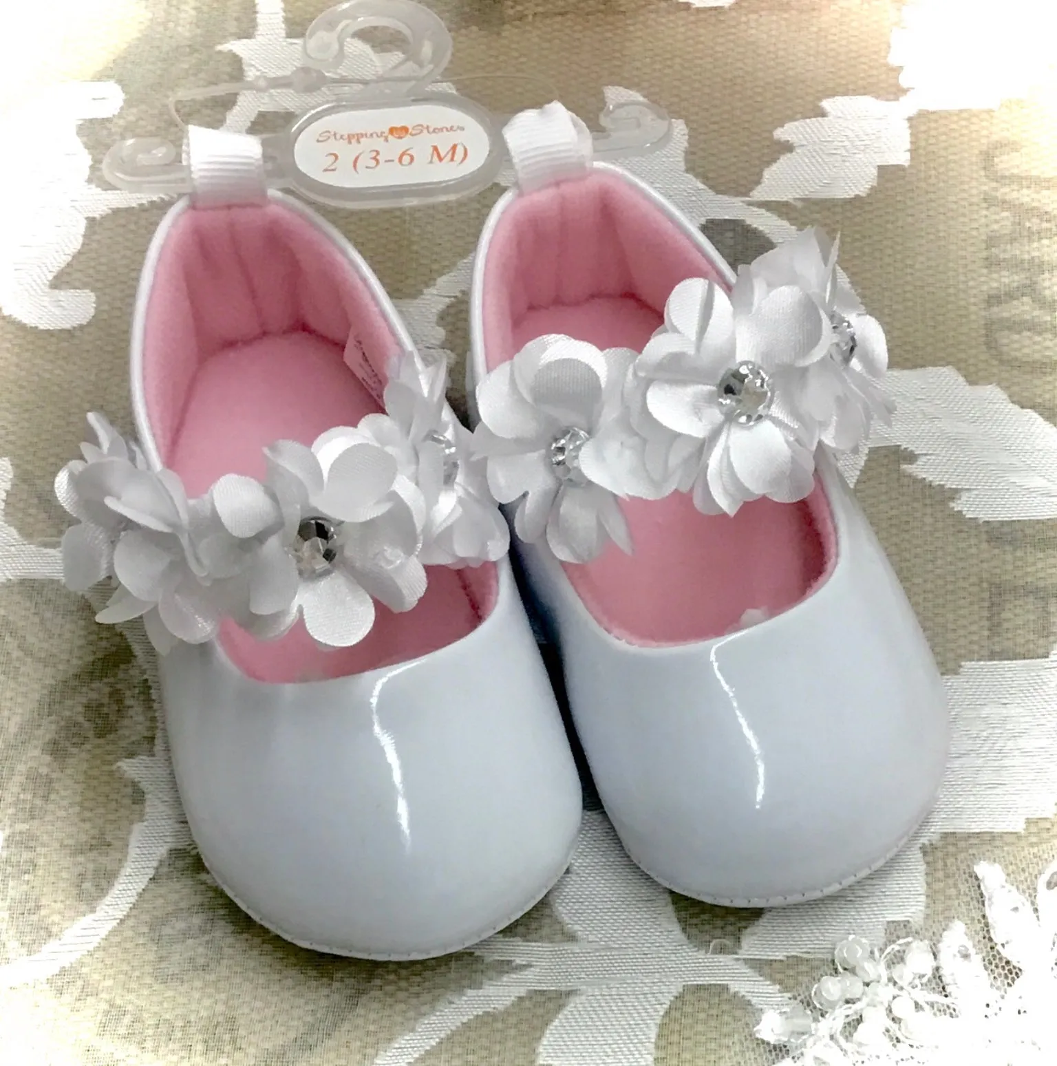 Silk & Beaded Lace Heirloom Christening —-Unisex Gown & Bonnet -Jensen
