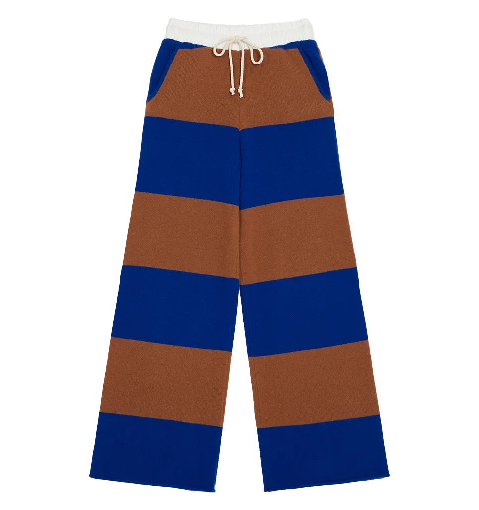 striped rugby pant