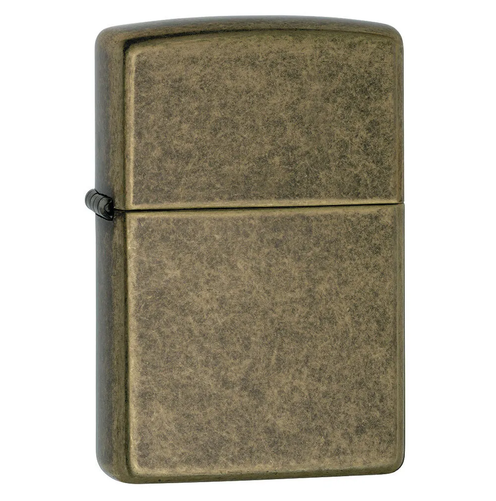 Zippo Antique Brass Lighter
