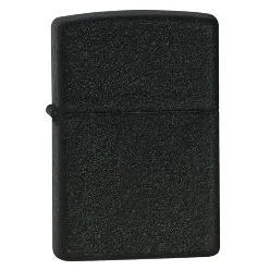 Zippo Black Crackle Lighter